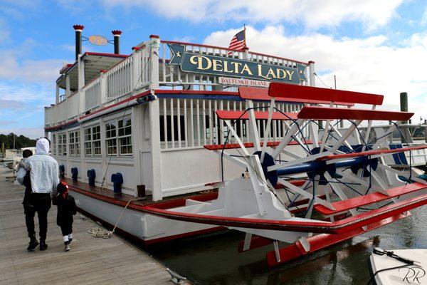 You will see this boat in the upcoming live action version of Disney's Lady & The Tramp!