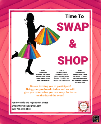 Swap and shop with us