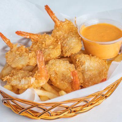 Coconut shrimp...