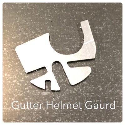 Gutter helmet clips