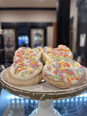 Bunny cream cheese sugar cookies (GF of course)