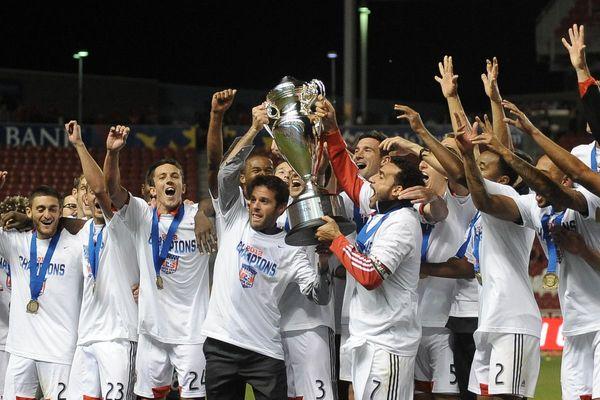 DC United after winning the 2013 US Open Cup.