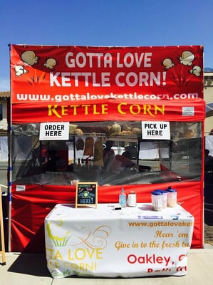 Booth Display at Brentwood Harvest Festival