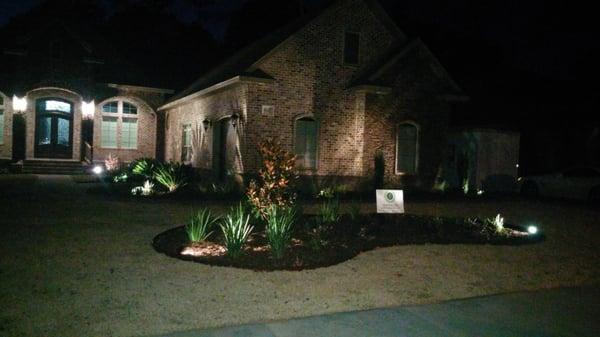 Recent Landscaping. New construction Home ##Zoysia##