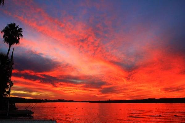 Beautiful Sunset, Colorado River, Parker Arizona