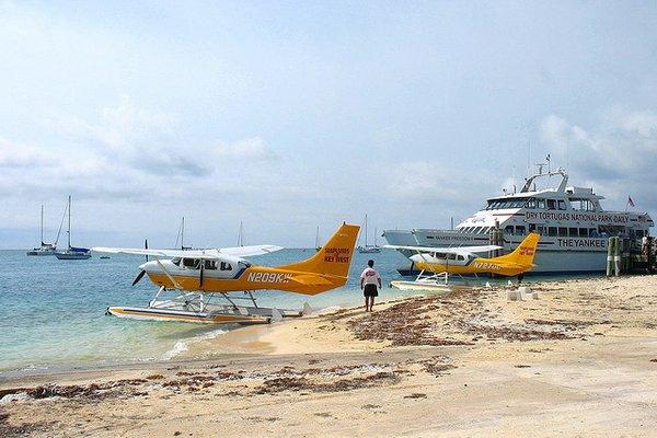 Dry Tortugas/Fort Jefferson National Park - Seaplane, Ferry