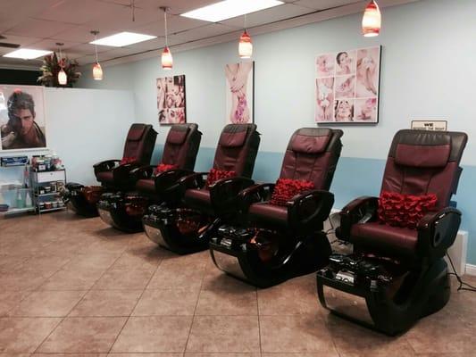 Brand new spa chairs!