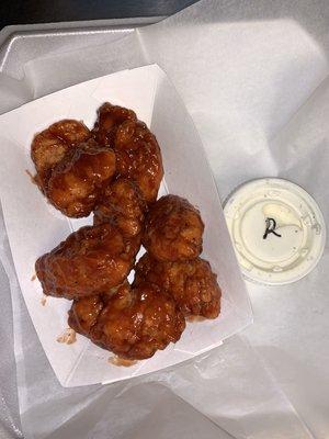 Boneless wings