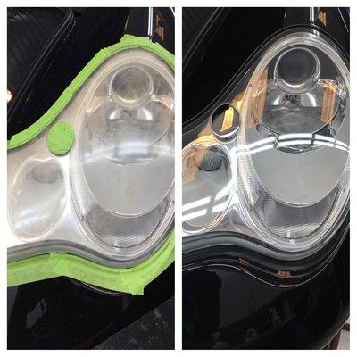 50/50 Headlight restoration