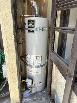 Water heater replacement!