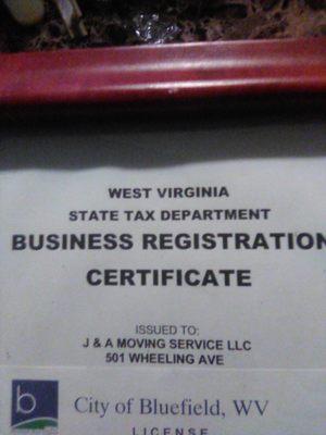 City and State Business License