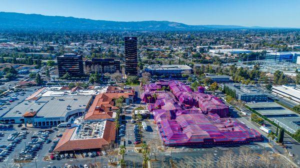 March 2018 - Phase 2 of the Campbell Shopping Center fumigation.