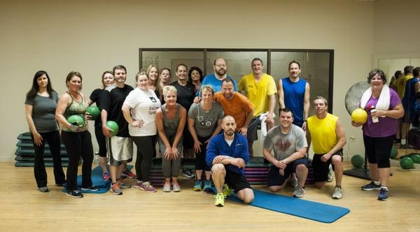 First Metro42 graduating class at Metro Fitness East