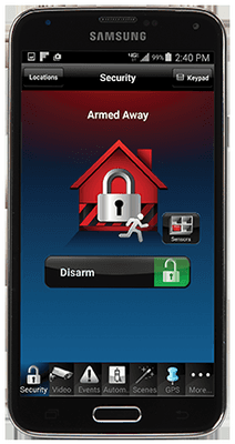Honeywell Total Connect Armed Away