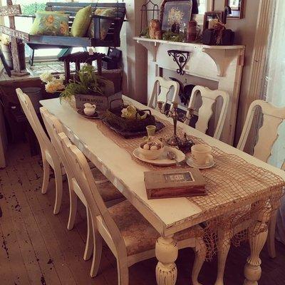 Custom French Country Farmhouse Style Harvest Table