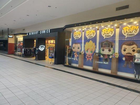 Front of the store in the mall