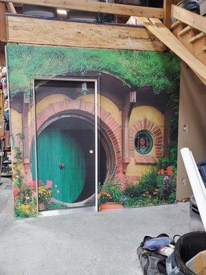 Hobbit wall wrap