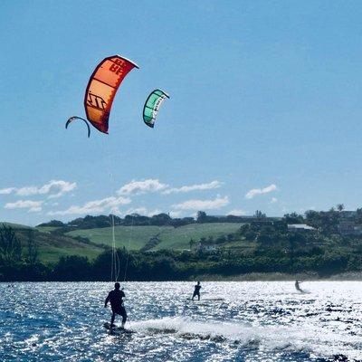 Getting back in the saddle after a kite boarding injury