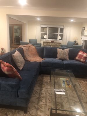 Gorgeous, comfy sectional.