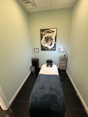 Lash room in salon