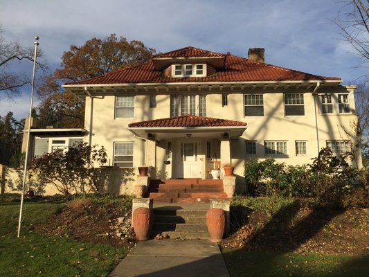 Complete spanish tile roof repair done here.