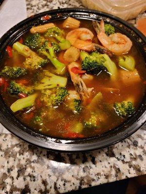 Stir Fry Shrimp and Broccoli