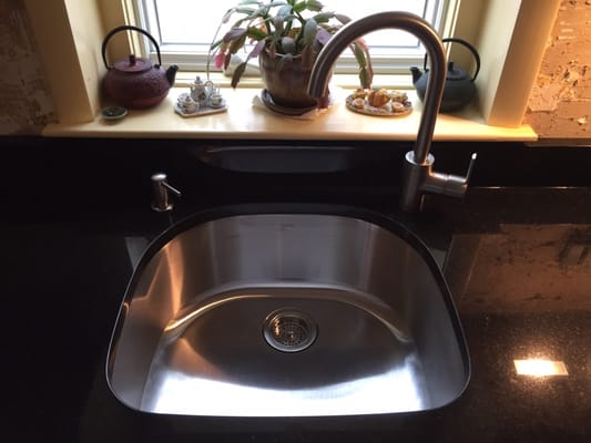 New counters and sink.