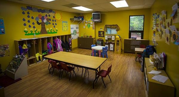 daycare hallway