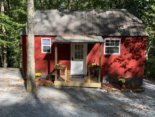 Shady Front Entrance at Critter Cottage