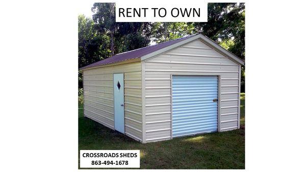 Rent To Own on Sheds and Steel Buildings