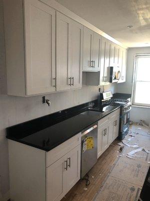 Kitchen remodel w/ open layout