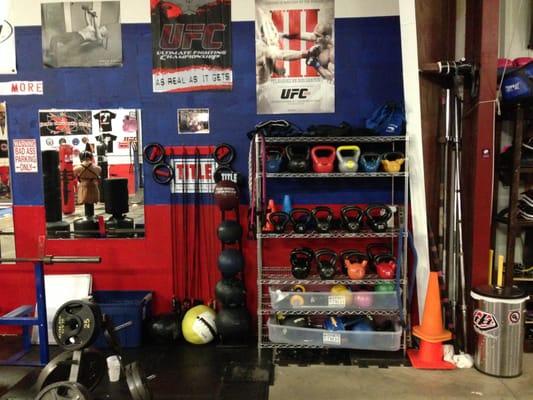 Kettlebells, some MMA and more at Freestyle Fitness in Chico.