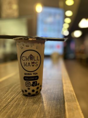 Lavendar Nondairy Milk Tea