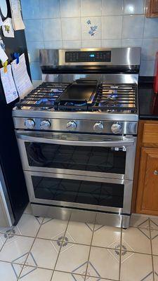 Gas Range Installation