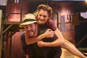 David Denman as Petruchio, Katie Amanda Keane as Kate, Taming of the Shrew, 2007