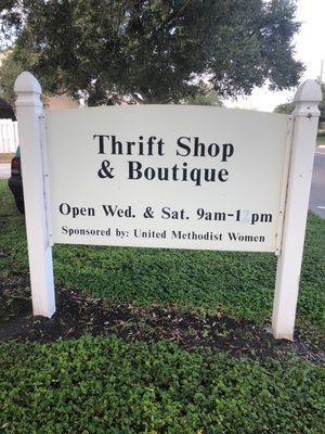 UMW Thrift Shop & Boutique