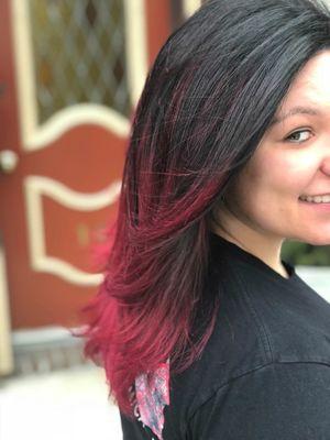 Red Balayage