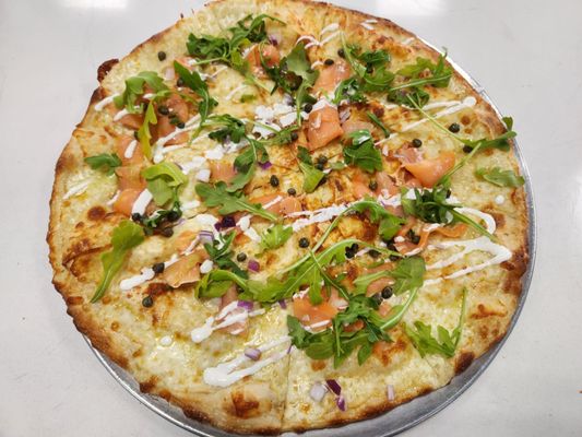 Smoked Salmon Pizza