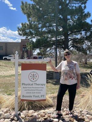 My Parker, Colorado, Physical Therapy location. 9998 Dransfeldt Road, Parker, CO 80134. Bonnie Yost, Physical Therapist