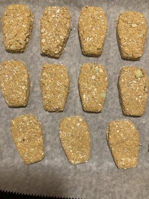 Pumpkin and Peanut Butter Dog Treats