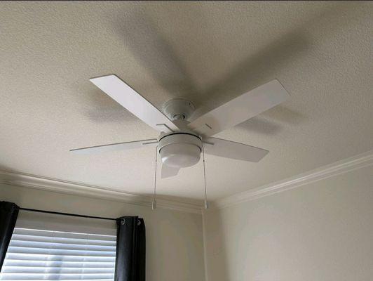 New Ceiling Fan Installation