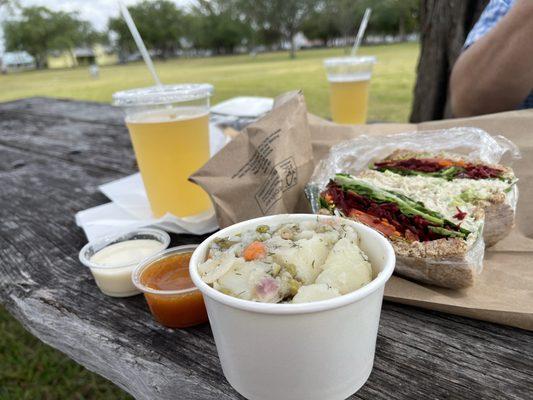 Our delicious picnic