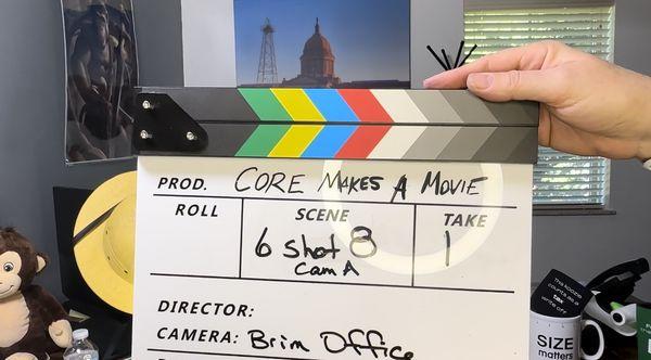 CORE makes a movie! Maybe we should leave the movie making to our CORE creative clients?!?