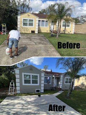 Exterior painting