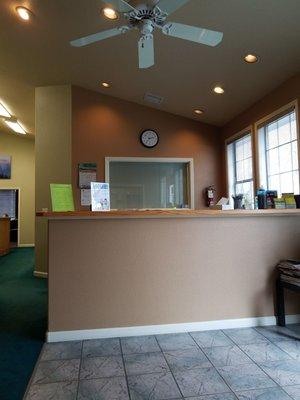 Front desk