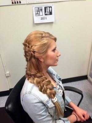 Frozen inspierd braid by Alena