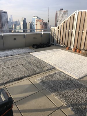 Rooftop Rug Cleaning