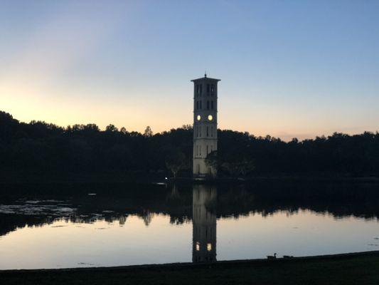 Furman University clock tower.