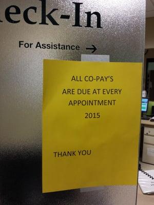 At Columbia St. Mary's clinics, money is more important than spelling.