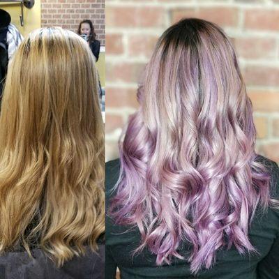 Before & after
Elumen Dusty lilac!